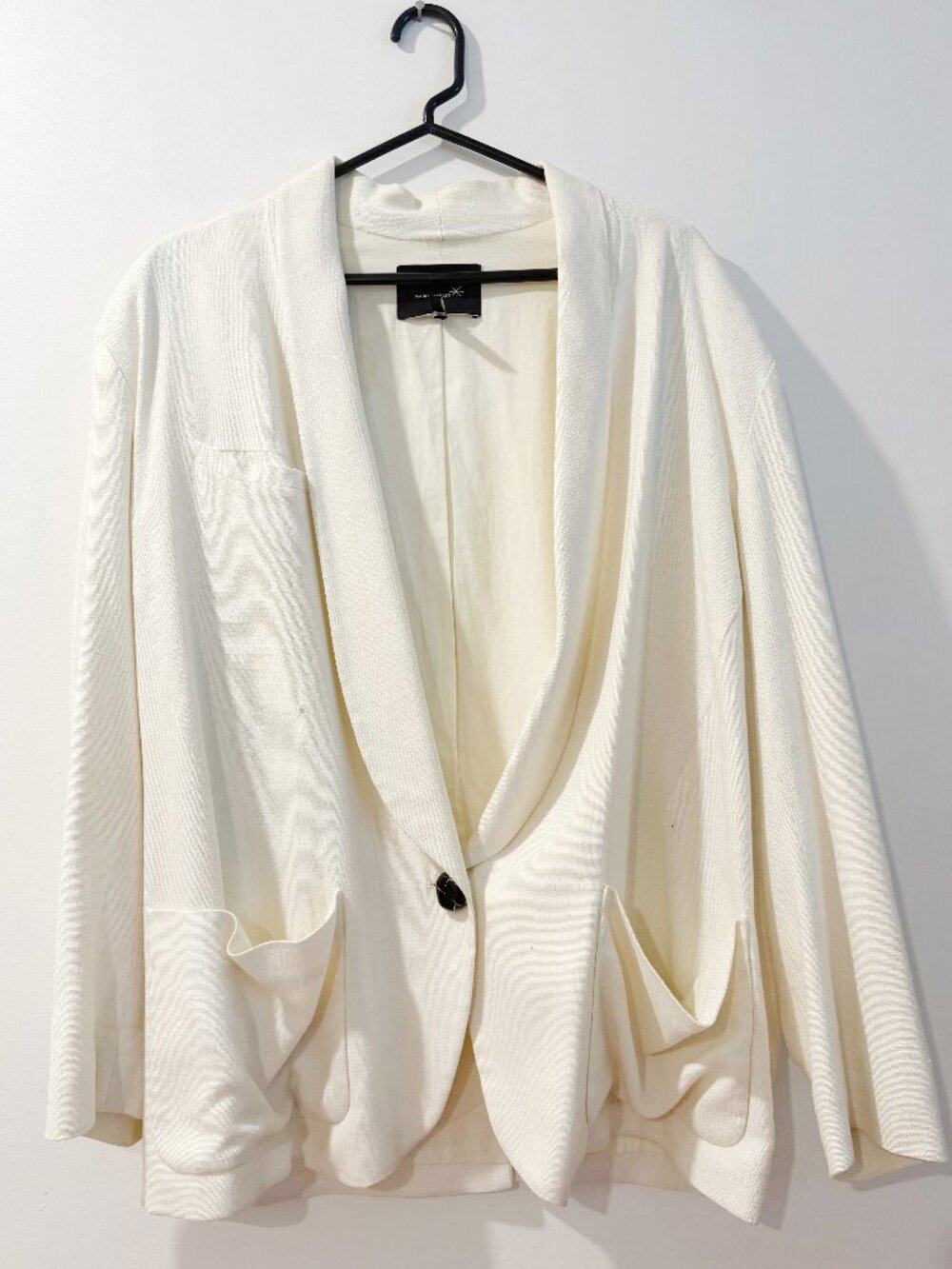 Isabel Marant Étoile blazer in a soft cream color.